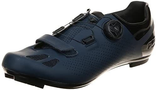 Tenis para hombre FLR F-11 de ciclismo azul marino para rutas largas