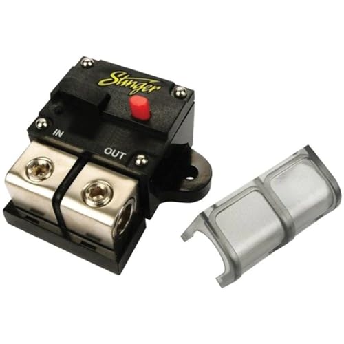 Stinger SGP901501 Circuit Breaker 150 AMP with Manual Reset 5.50in. x 4.50in. x 1.90in.