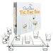 Fairly Odd Novelties FON-10182 SHOT GLASS TIC TAC TOE Fun Party Board Drinking Game for Two/Couples, One Size, Clear