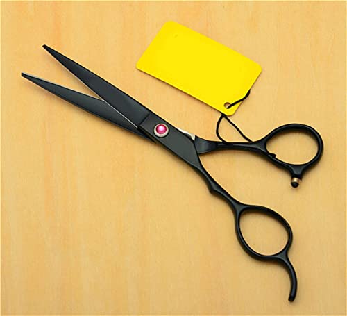 Ciseaux de coupe de cheveux avec ciseaux sculpteurs et boîte de rangement - 2