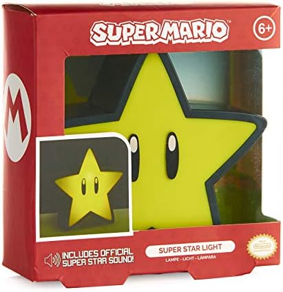 Mario Super Star Light with Sound, Officially Licensed Nintendo Merchandise