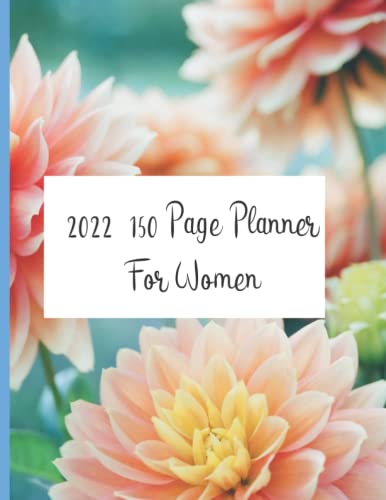 20221 150 page planner for women: 8.5x11