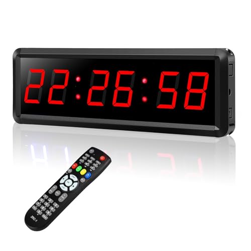 Temporizador LED de intervalos con mando programable para optimizar tus entrenamientos 2