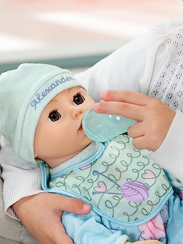 Baby Annabell Active Alexander 709924-43cm Doll with Soft Cuddly Body & Realistic Features & Sounds - Clothing & Accessories - Require 3 AAA Batteries (Not Included) - For Kids From 3+ Years - Image 4