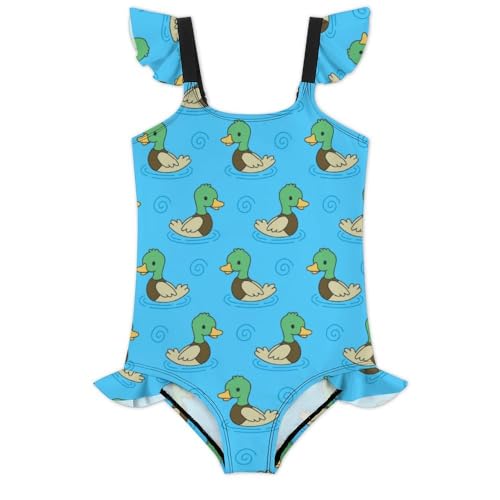 Image of Girls One Piece Swimsuit Swimwear Bathing Suits 3-12 Years