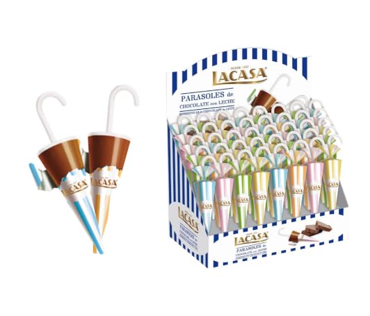 PARASOL AU CHOCOLAT – bonbon chocolat en forme de parapluie, goût sucré, idéal fêtes, enfants et moments gourmands