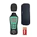 Messe mit günstig Kaufen-Dezibel-Messgerät, Digitaler Schallpegelmesser 30-130 dB(A), Tragbares SPL-Messgerät mit hintergrundbeleuchtetem LCD-Display, Audio-Lärm-Messgerät mit MAX/MIN, Data Hold, Taschenlampe Home Factory