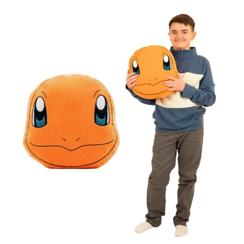 Image of Pokemon Charmander Decorative Plush Pillow - Anime Bedding Accent for Kids - Super Soft, One Size - (Officially Licensed Product) by Franco