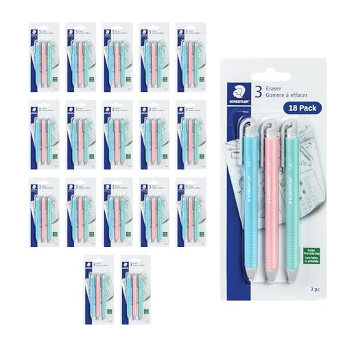 Porte-gomme sans latex STAEDTLER pour un effaçage sans bavures