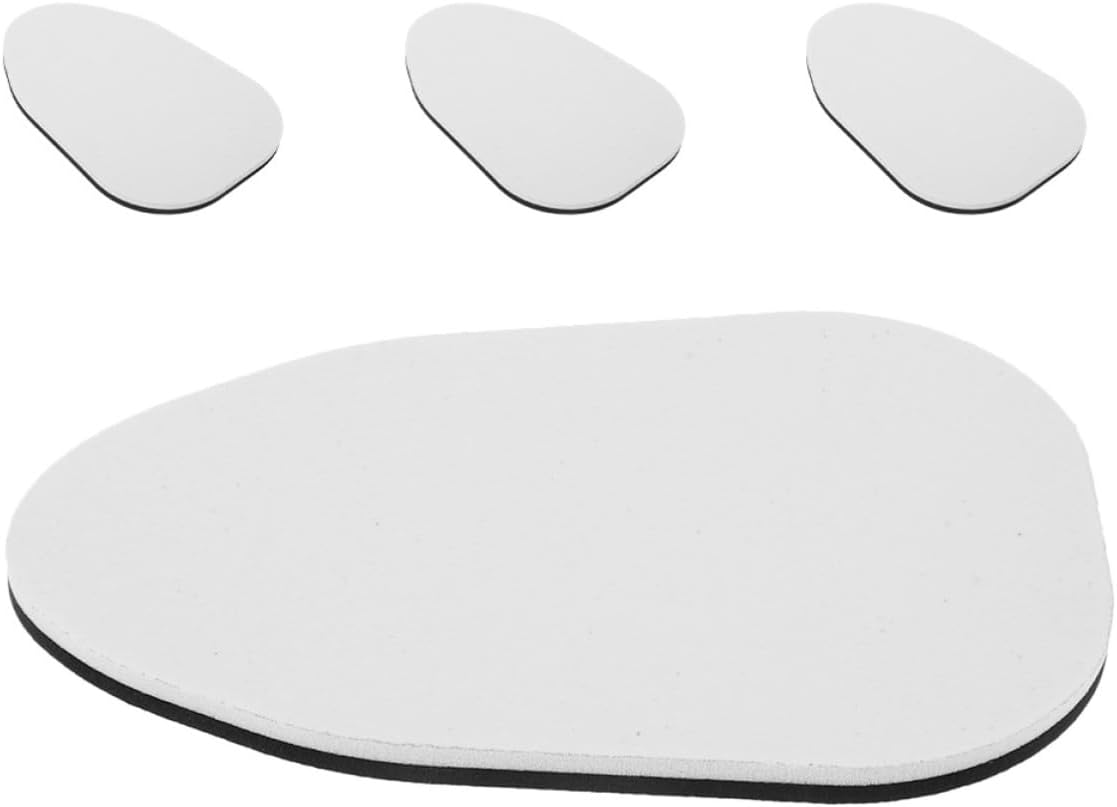 GLEAVI Dual Sided Polishing Sponge Bowling Ball Cleaning and Resurfacing Pads 4pcs with Heavy Duty Sanding for Effortless Handling and Professional Finish, for Billiard Cue Maintenance