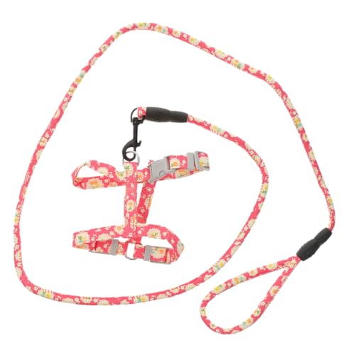 GALPADA Adjustable Cat Vest Harness with Leash Escape Design for Outdoor Walking Training and Jogging for Kittens and Cats Durable and Easy to Use