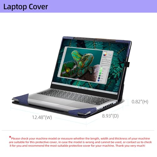 Funda para Dell Inspiron 14 Plus 7440 carcasa desmontable azul 4