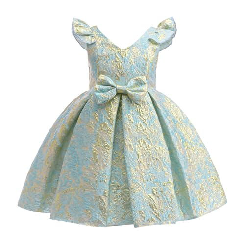 Princess Dress for Girls, Floral Tulle Flower Girl Dress, Birthday Wedding Party Outfit, Fancy Pageant Gown Dresses