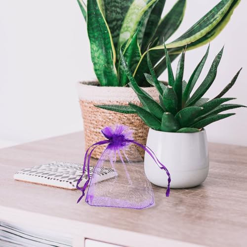 Bolsas de Sachet de Lavanda 100pcs 7x9cm Algodón miniatura 4