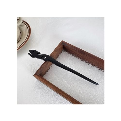 ヘアピン ヘアピン彫刻木製ヘアフォークヴィンテージ箸女性ジュエリー中国のレトロなヘアピン レトロなヘアピン(01)