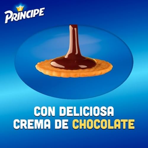 Miniatura 5 de Príncipe Estrellas Galletas Cubiertas De Chocolate Blanco Y Rellenas De Crema De Leche En Forma De Estrella, Pack De 16 X 150g