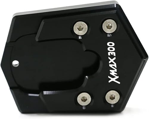 Kickstand for Yamaha Xmax 300 400 125 250 X-MAX XMAX300 Motorcycle CNC Foot Side Stand Enlarger Plate Support Plate Enlarger Pad Side Stand Cover