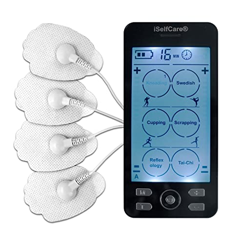 Healthmateforever Iselfcare Sub-24 Modes Pain Relief Electric Hand Haled Impulse Massager Tens Machine Device #TOP1