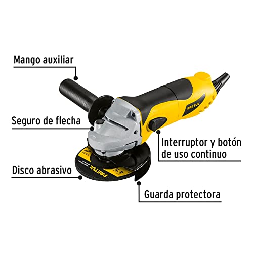Pulidoras, Tools esmeriladora 4 1/2 Marca Pretul (2)