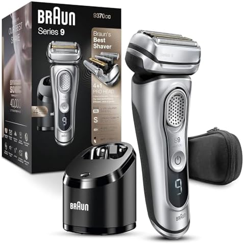 Braun Barbeador elétrico masculino com aparador de barba de preci...