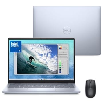 Notebook Dell Inspiron I14-I120U-M10M 14" FHD Intel® Core™ 5 120U 8GB 512GB SSD Windows 11 Prata Gelo Mouse WM118
