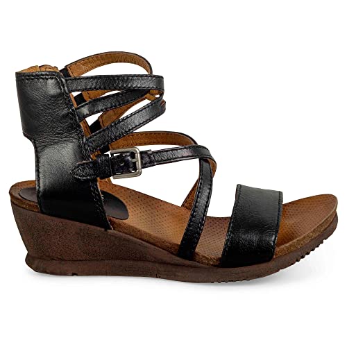 Miz Mooz Women's Shay Wedge Sandal2
