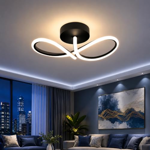 Image of Infinity 50W LED Ceiling Light | 3 Color Modes | Warm White, Neutral & Cool White | Modern Decorative Ceiling Light