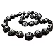 JKW LLC Black Genuine Hawaiian Kukui nut lei with Class of 2019