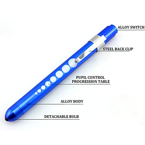 Frunimall 10 luci diagnostiche per pupille a LED