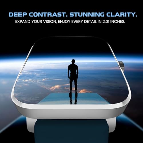 Image of GameSir H9 Smartwatch - Big Display | Bluetooth Calling | Heart Rate & SpO2 Monitor | 100+ Sports Modes | Long Battery | IP68 Waterproof | TFT Display | Design for Men & Women (Ocean Green)