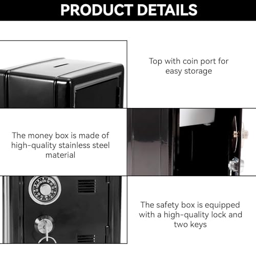 Cajas De Seguridad, Toy caja fuerte alcancia Marca HERCHR (3)