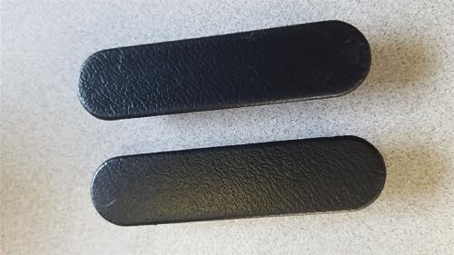 Image of Door Panel Handle Plug Screw Cover Trim Pair New 10279471 BLK for 97-04 Corvette C5