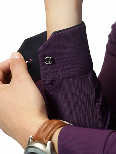 Image of STELLERS Men's Premium Full Sleeve Shirt | Feather Touch Feel| Regular Fit| Odour Resistant| Anti-Static| Wrinkle Free| Quick Dry | Stretchable| Lightweight| Sweat-Proof
