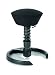 Produktbild Aeris SWOP10 Drehstuhl swopper Classic Basis, anthrazit Bezug, Microfaser schwarz Feder, Medium 60-120 kg