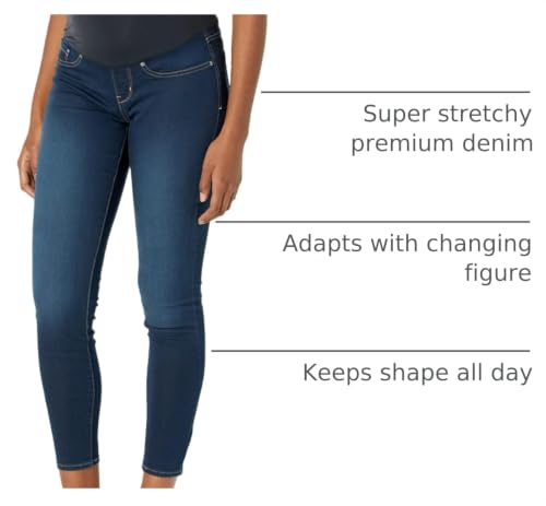 Image of Levi Strauss Signature Gold Women's Maternity Baby Bump Skinny Jeans - Discontinued