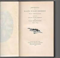 Journals of Ralph Waldo Emerson With Annotations 1820-1824 B000RGZLGA Book Cover