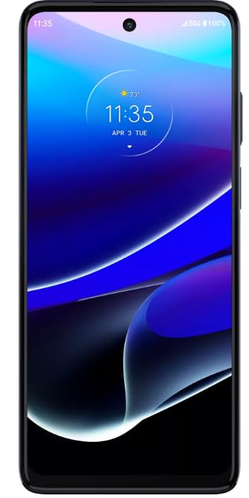 Motorola Moto G Stylus 5G/ 128GB Stainless Steel Blue W/ 50MP Camera- Verizon (Renewed)