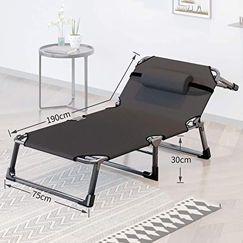 Sillón reclinable plegable y portátil de gravedad cero ajustable para jardín 3