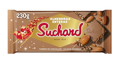 Suchard Turrón De Chocolate Con Leche Y Almendras...
