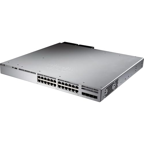 Cisco C9300L 24P 4G E commutateur réseau Géré L2L3 Gigabit Ethernet 101001000 Neuf - vue 3