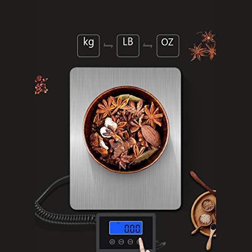 Báscula digital plataforma 180kg con pantalla LCD miniatura 4
