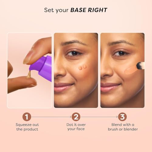 Image of SUGAR POP HD Liquid Foundation with SPF 30, Walnut | Full Coverage, Water-Resistant Matte Finish | Lasts Up to 16 Hours | 30 ml