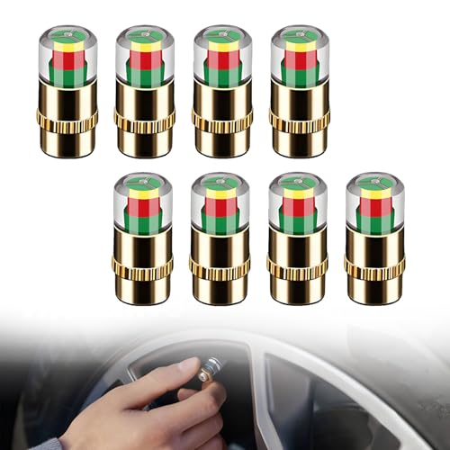 Tire Pressure Monitoring Valve, 2.4Bar 36PSI Tire Pressure Monitoring Caps