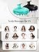HEETA Hair Scalp Massager Shampoo Brush 2 Pack, Soft Silicone Bristles to Remove Dandruff, Waterproof Hair Scrubber for Both Wet Dry Use, Suitable for Men & Women (Green & Black)