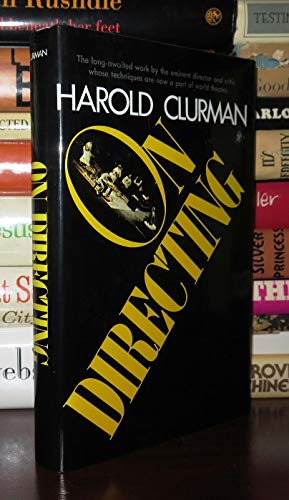 On Directing B000RJKN8I Book Cover