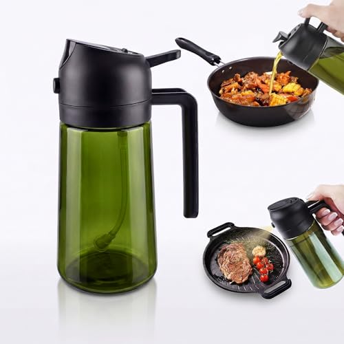 Imagen de Yunova 2 en 1 botella pulverizadora de aceite 470 ml