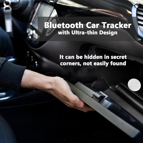 GPS Tracker for Vehicles, 1PCS Real Time GPS Tracker for Car Work with Find My (iOS Only),MINI Car Tracker Device Hidden,No Monthly Fee, Waterproof Car Tracker — view 3