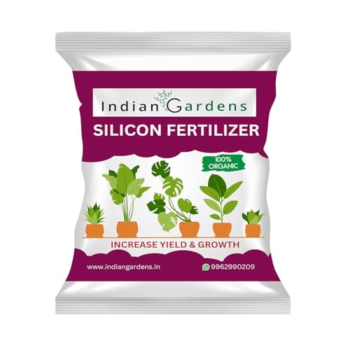 Image of Indian Gardens - Silicon Fertilizer for Plants | Plant Nutrient and Plant Food | Gardening (900 Grams)
