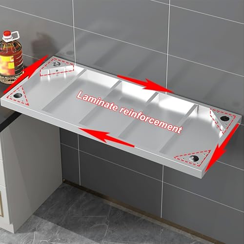 Table de préparation acier inoxydable au design épuré pour îlot central - 7