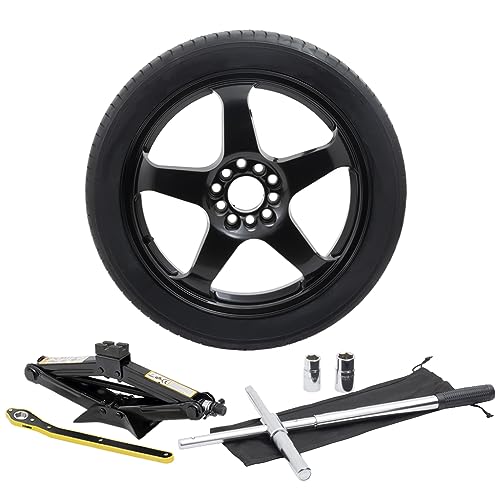 Modern Spare Complete Compact Spare Tire Kit - Fits 2008-2014 Cadillac CTS Sedan, Wagon, Coupe All Trims Including CTS-V